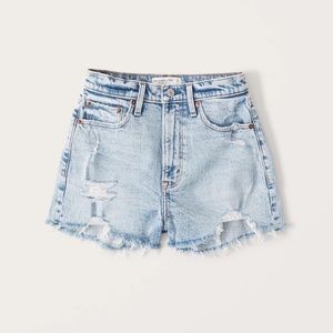 Abercrombie and fitch high rise mom short NWT